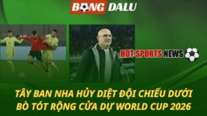 Tây Ban Nha hủy diệt đội chiếu dưới - Bò tót rộng cửa dự World Cup 2026